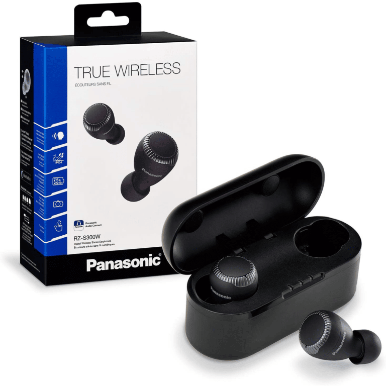 Panasonic Écouteurs Bluetooth / Sans Fil Intra-Auriculaire + Réduction de Bruit Couleur Noir (RZ-S300WK)