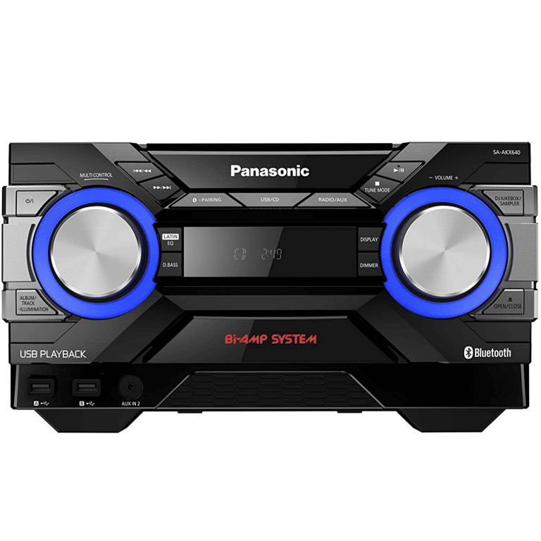 Panasonic Bluetooth CD USB Stereo System (SC-AKX640K)