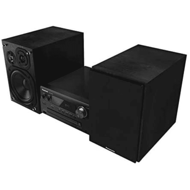 Panasonic Hi Res Compact USB Bluetooth Audio System (SCPMX90K)