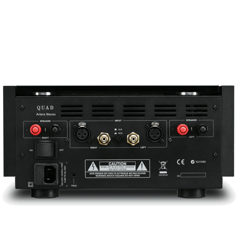 Quad Artera Stereo Amplificateur de Puissance à Décharge de Courant Argent