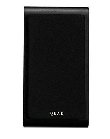 Quad Hybrid Bookshelf Speakers Color Black Oak  (S1)