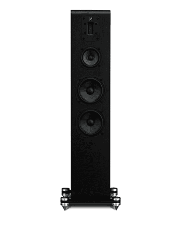 Quad Hybrid FloorStanding Tower Speakers Color Black Oak (S4)