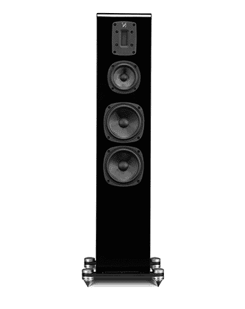 Quad Hybrid FloorStanding Tower Speakers Color Black Oak (S4)