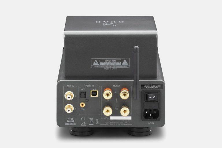 Quad VA One+ Amplificateur Intégré avec Valve DAC Gris Lancaster