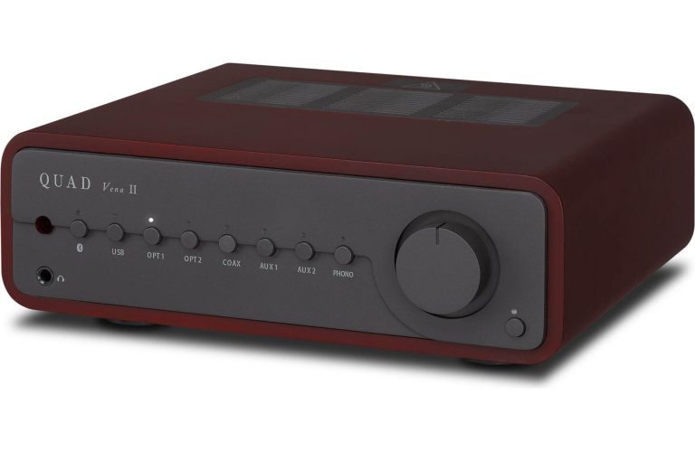 Quad Vena II Sapele Mahogany Wood Integrated Amplifier With Bluetooth