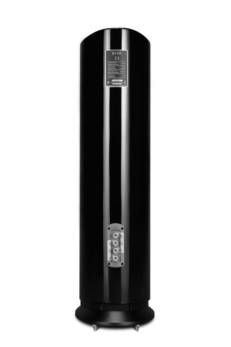 QUAD Haut-Parleurs Colonnes / Tours Couleur Noir (Z-4BP)
