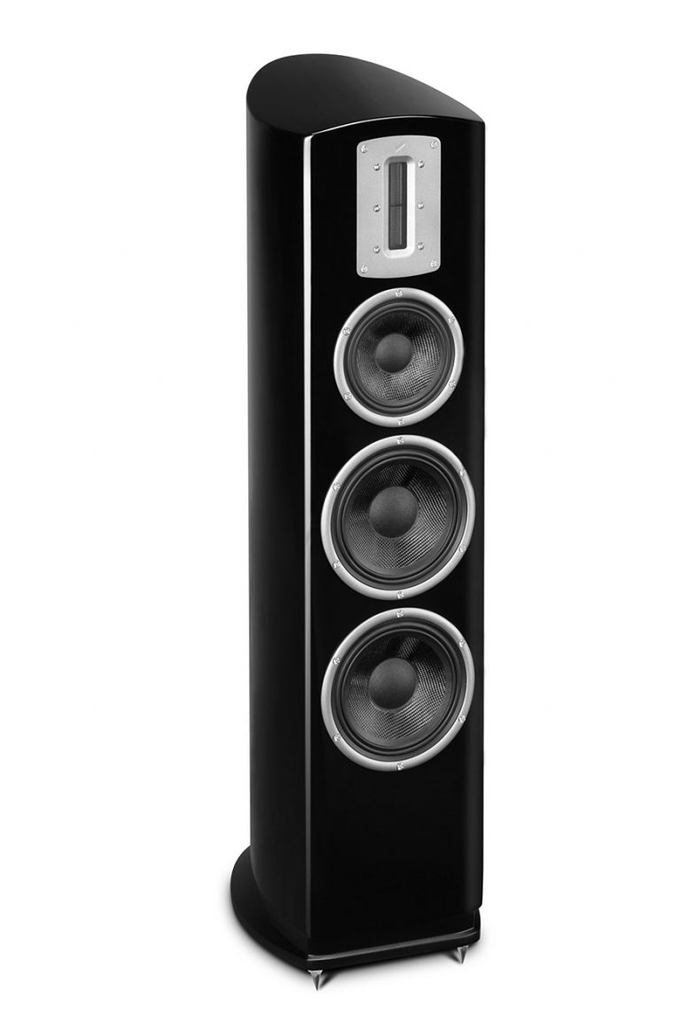 QUAD Haut-Parleurs Colonnes / Tours Couleur Noir (Z-4BP)