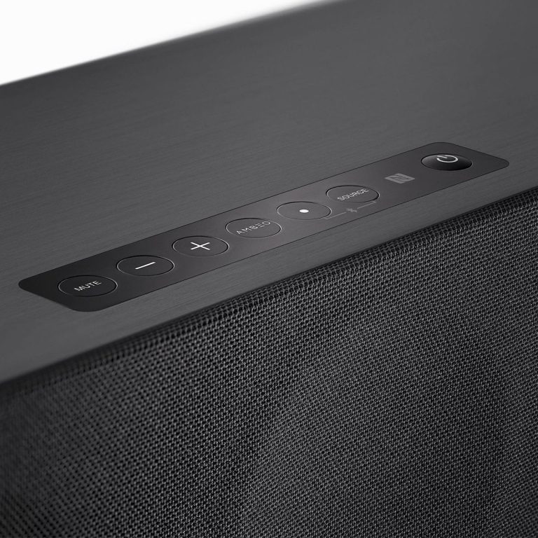 Sennheiser AMBEO MAX: Dolby Atmos Soundbar with Wi-Fi and Bluetooth (Black)