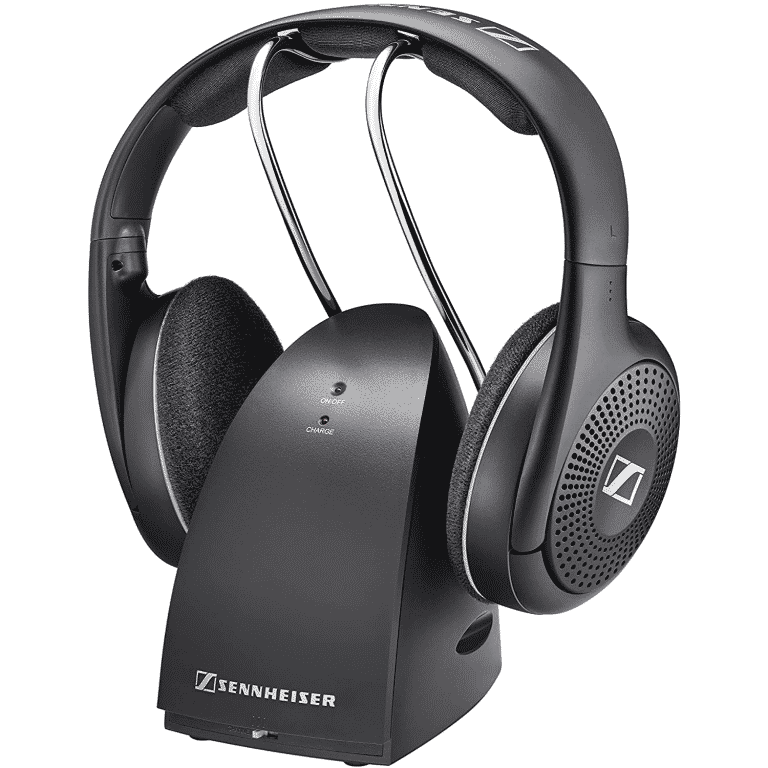 Sennheiser Écouteur Sans Fil pour TV / Hi-Fi Avec Batterie Rechargeable Couleur Noir (RS135)