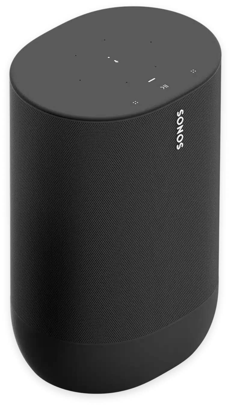 Sonos Move le Haut-parleur Intelligent Alimenté par Batterie Wi-Fi et Bluetooth (Noir)