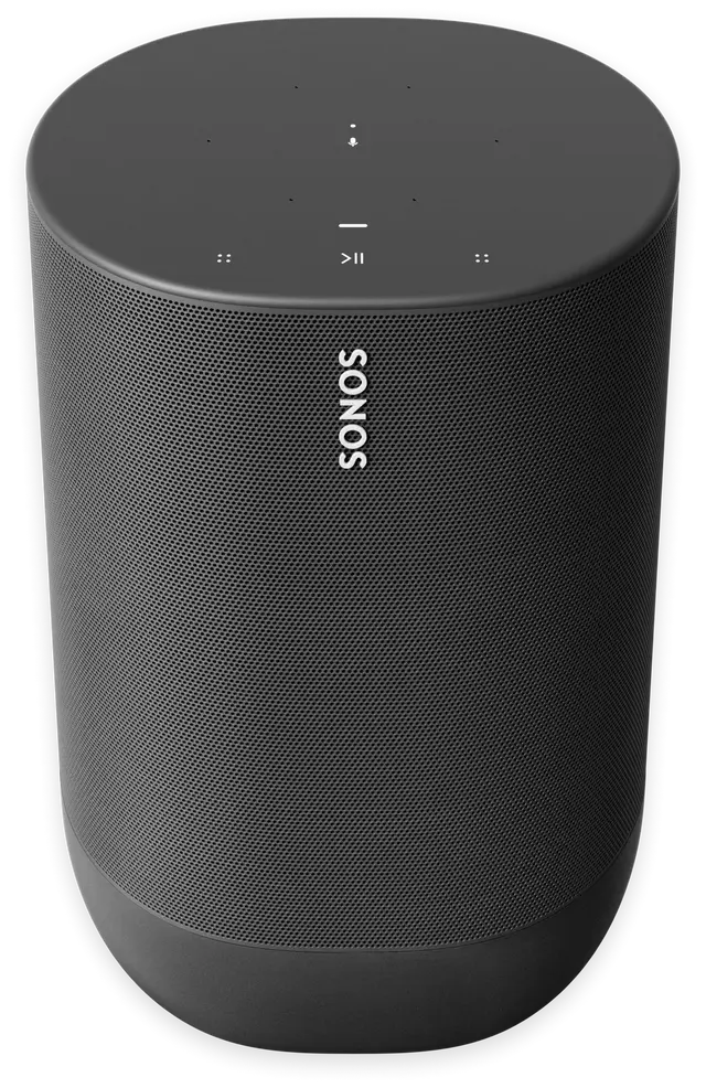 Sonos Move le Haut-parleur Intelligent Alimenté par Batterie Wi-Fi et Bluetooth (Noir)