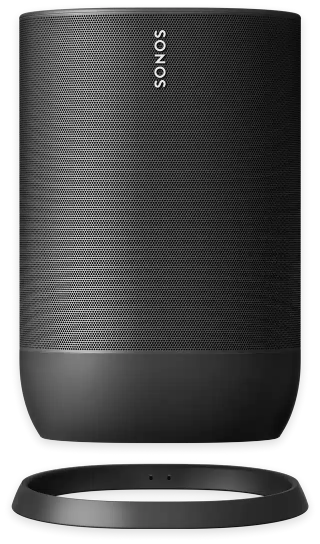 Sonos Move le Haut-parleur Intelligent Alimenté par Batterie Wi-Fi et Bluetooth (Noir)