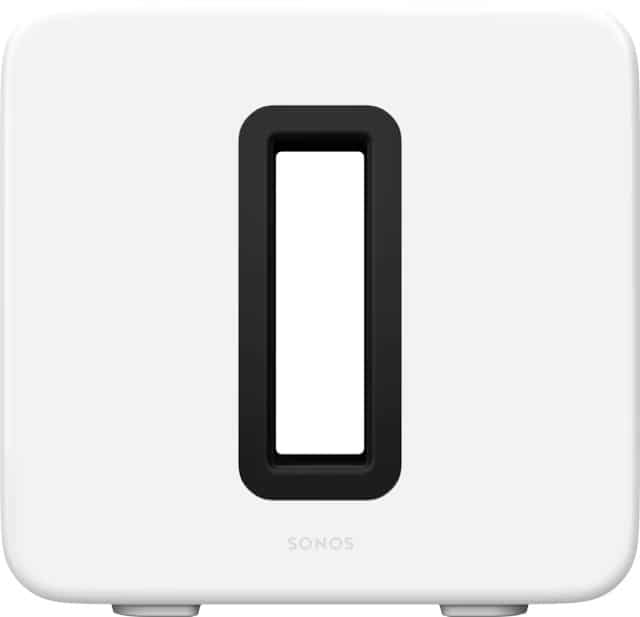 Sonos Caisson de Basses Amplifié Sans Fil Couleur Blanc (SUBG-3)