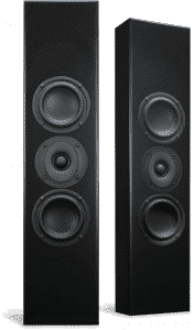 Totem Acoustic On-Wall Speaker Color Satin Black / Each (Tribe1)