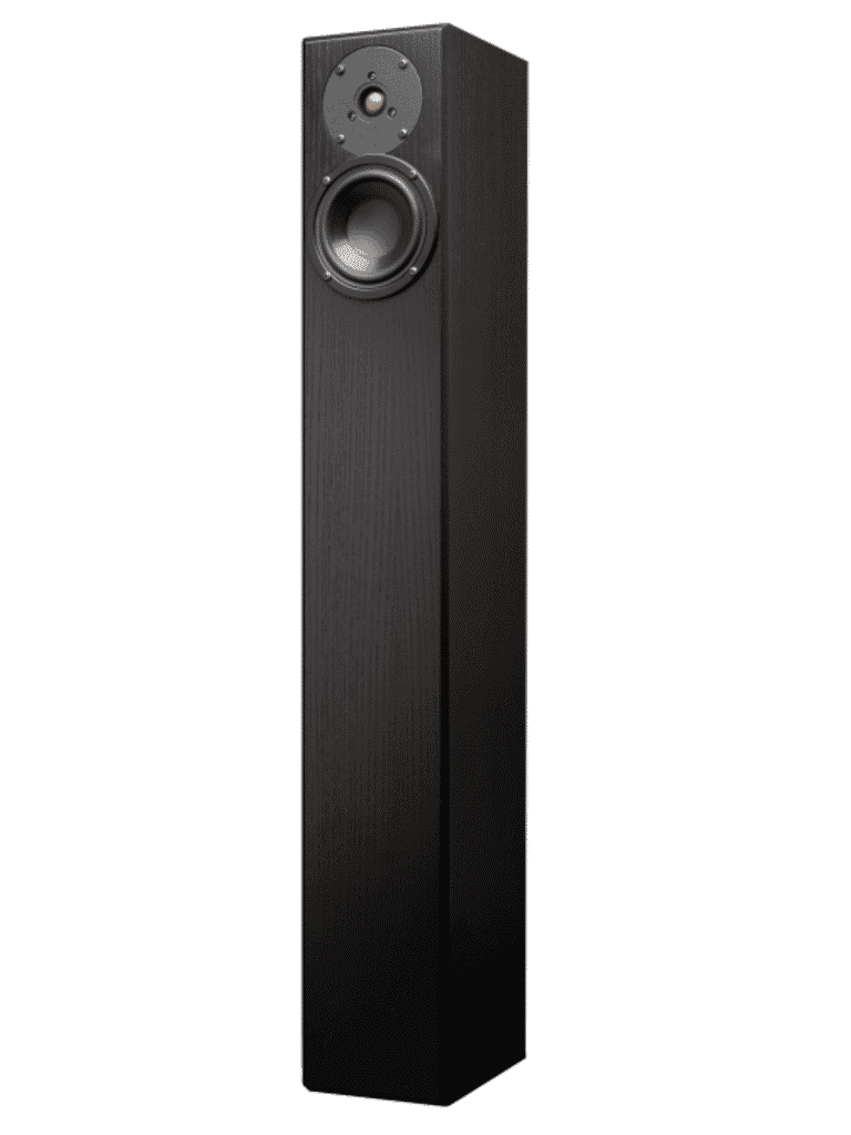 Totem Acoustic Arro Haut-Parleur Colonne Couleur Noir Cendré (Paire)