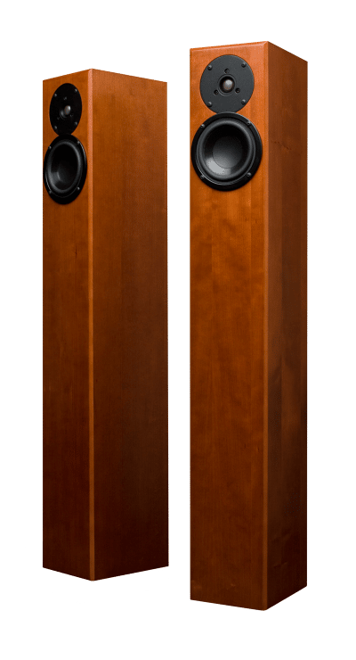 Totem Acoustic Haut-Parleurs Colonnes / Tours Couleur Cerise (Arro) (Paire)