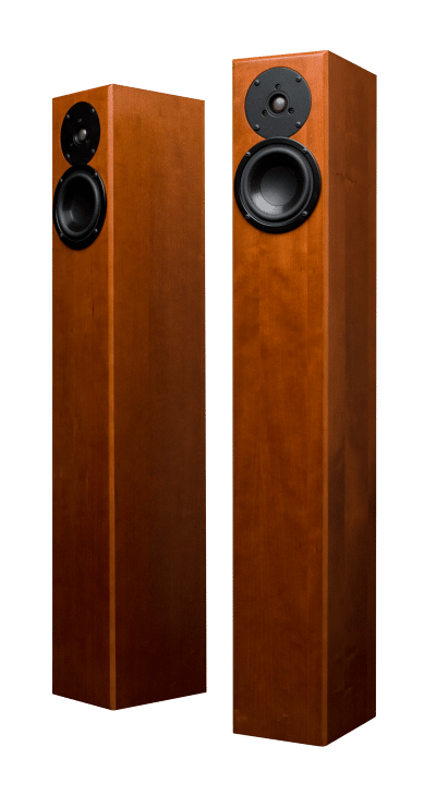 Totem Acoustic Haut-Parleurs Colonnes / Tours Couleur Cerise (Arro)