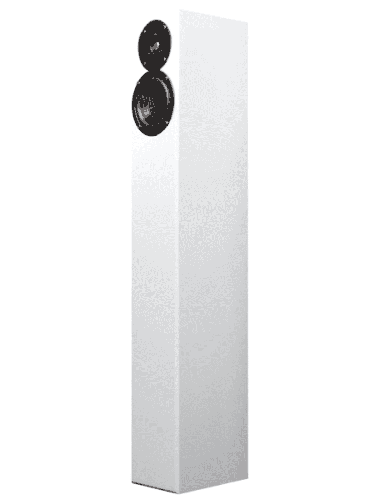 Totem Acoustic Arro Haut-Parleur Colonne Couleur Satin Blanc