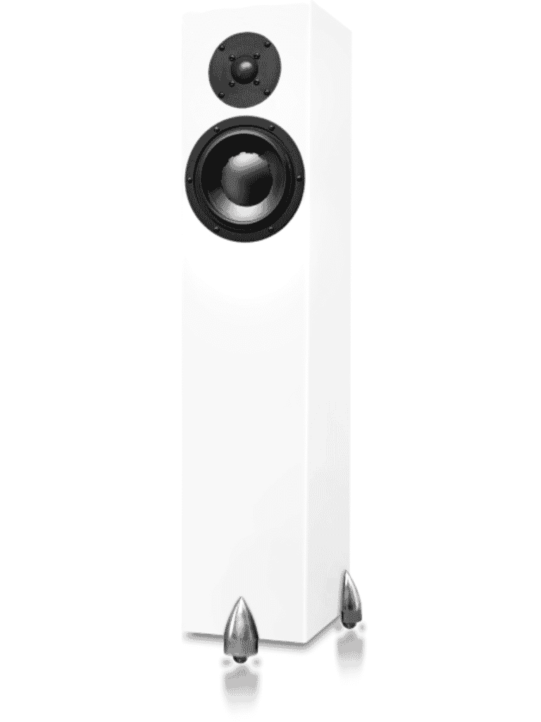 Totem Acoustic Forest Haut-Parleur Couleur Satin Blanc « Fait au Canada » (Paire)