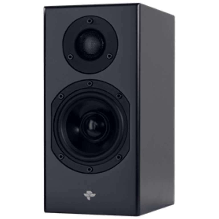 Totem Acoustic Kin Monitor Bookshelf Speaker Colour Satin Black Pair (Open Box Mint)