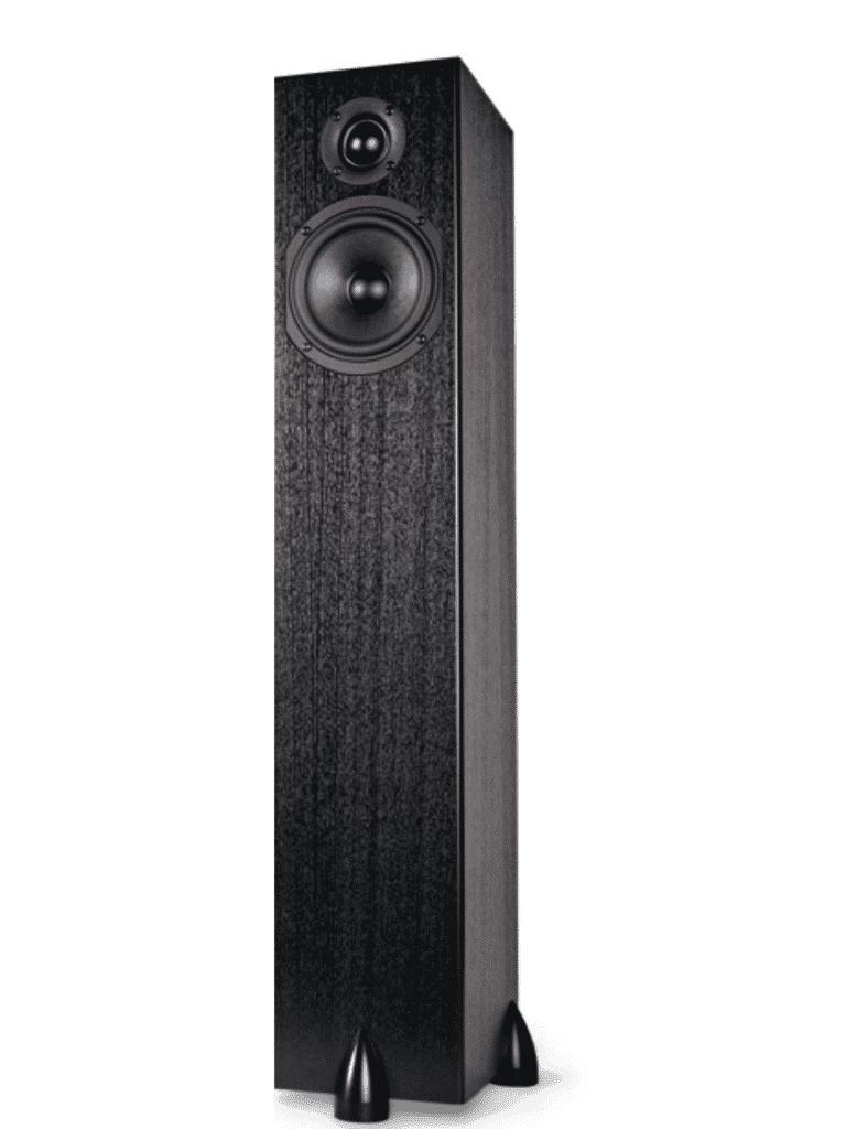 Totem Acoustic Sky Tower Satin Black Speakers Made in Canada (Pair)