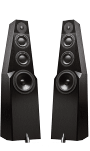 Totem Acoustic Wind Design Tower Speaker Colour Black Ash (Pair)