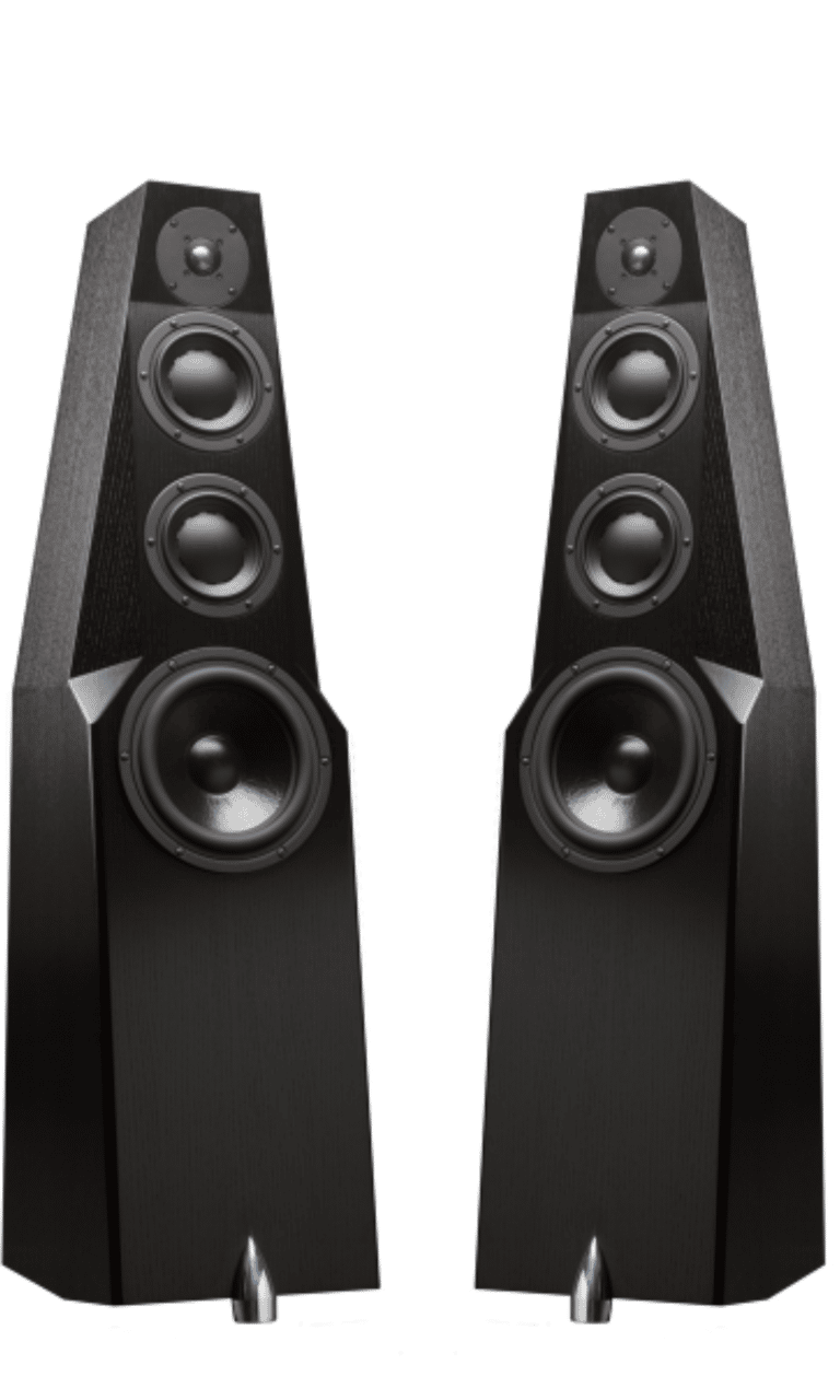 Totem Acoustic Wind Design Tower Speaker Colour Black Ash (Pair)