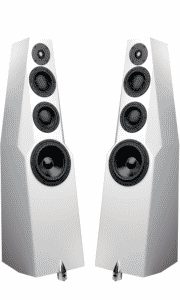 Totem Acoustic Wind Design Tower Speaker Colour Satin White (Pair)