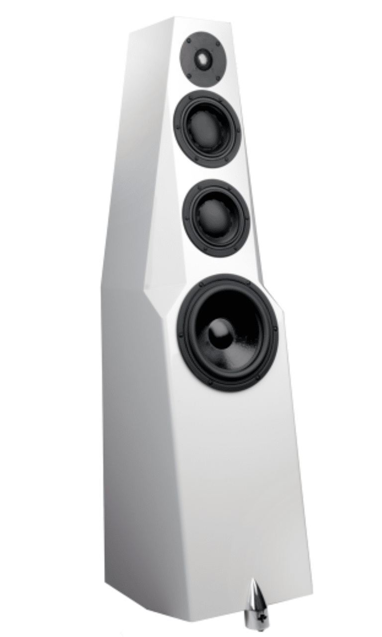 Totem Acoustic Wind Haut-Parleur Couleur Satin Blanc « Fait au Canada » (Paire)