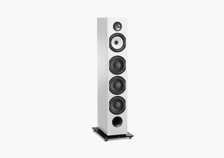 Triangle Esprit Australe Ez Hifi Enceinte Colonne Blanc Brillant
