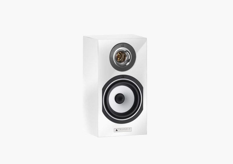 Triangle Esprit EZ Heyda Bookshelf Speaker Colour Gloss White