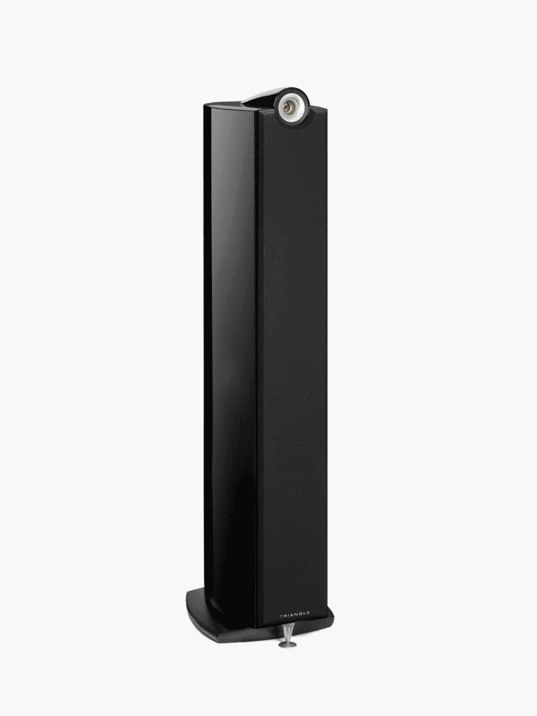Triangle Signature Alpha High Gloss Gloss Black Tower Speakers (Pair)