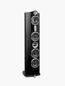 Triangle Signature Alpha High Gloss Gloss Black Tower Speakers (Pair)