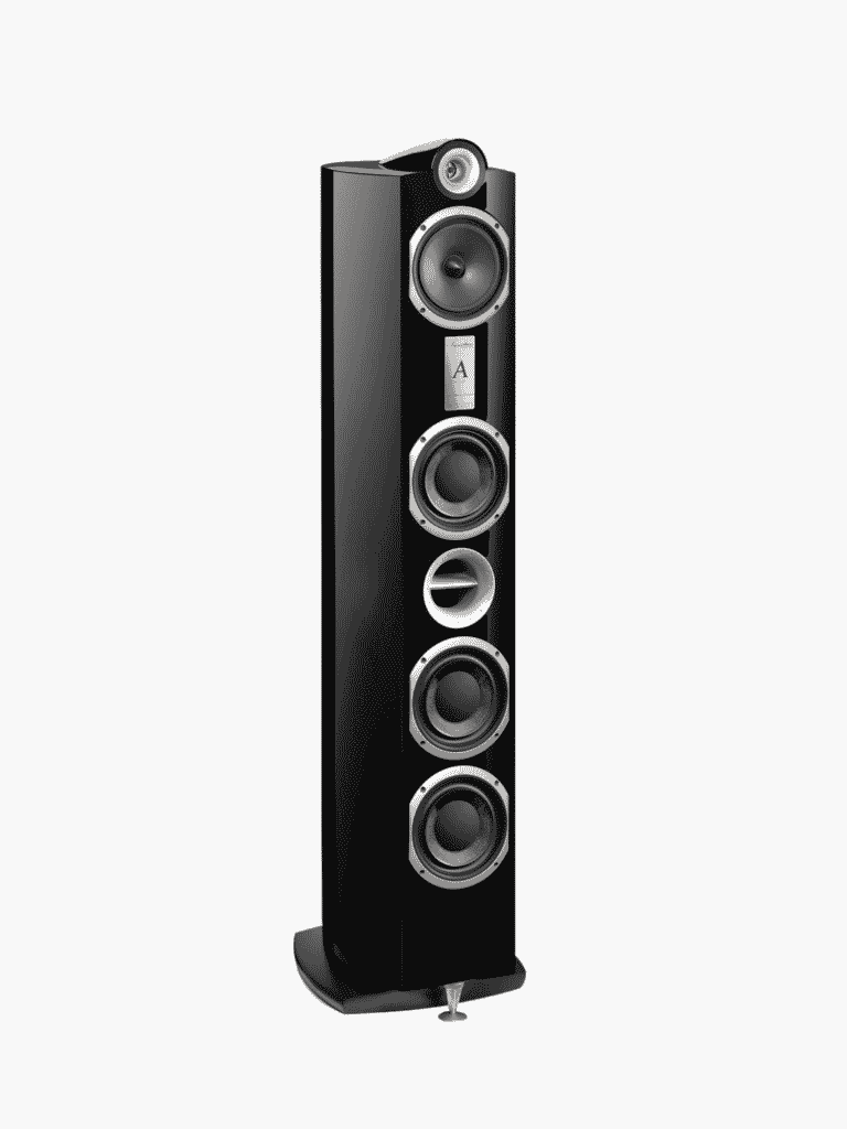 Triangle Signature Alpha High Gloss Gloss Black Tower Speakers (Pair)