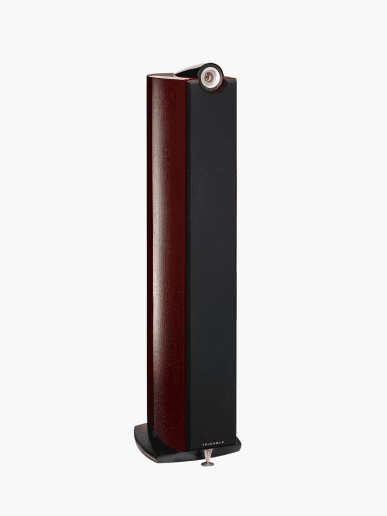 Triangle Signature Alpha Hifi Enceinte Sur Pied Acajou