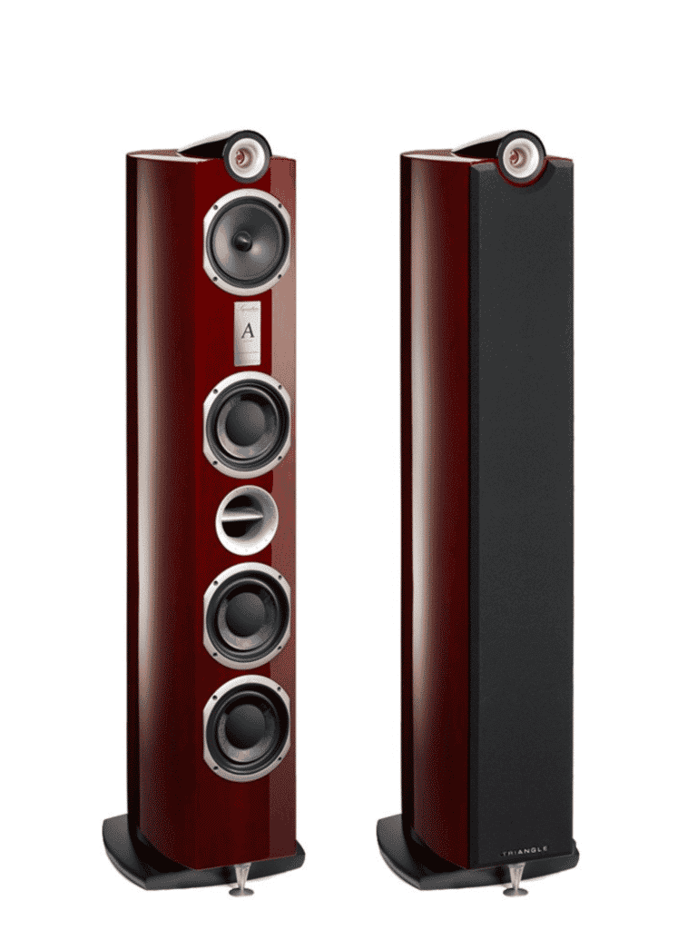 Triangle Signature Alpha Hifi Floor Standing Speaker Mahogany