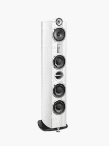 Triangle Signature Alpha High Gloss Gloss White Tower Speakers (Pair)