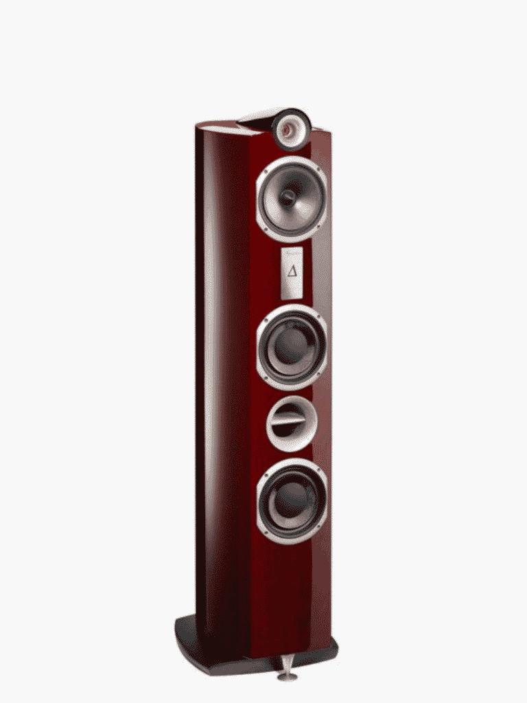 Triangle Signature Delta Tower Speaker Colour High Gloss Mahogany