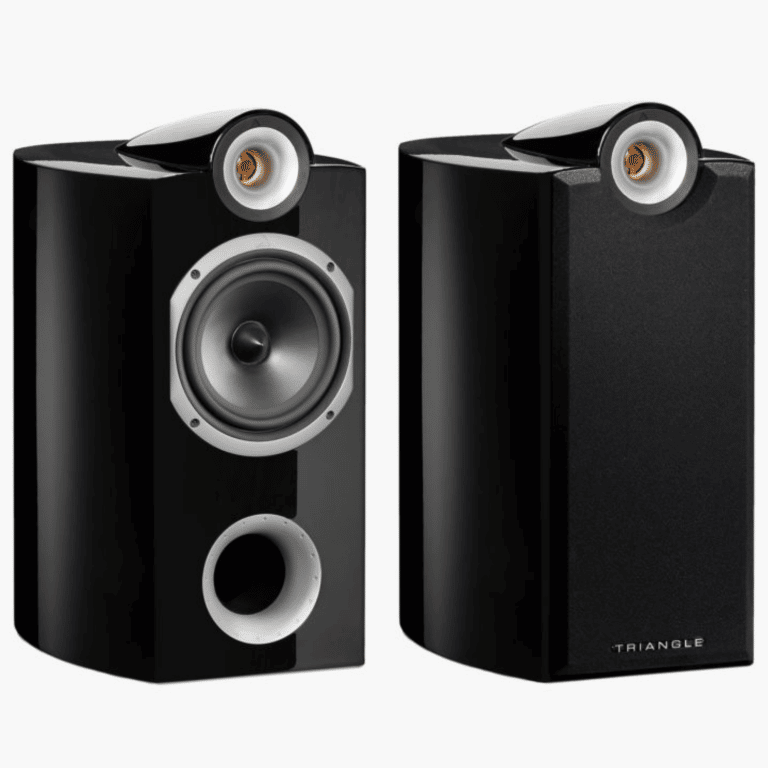 Triangle Signature Theta Bookshelf Speaker Colour High Gloss Black