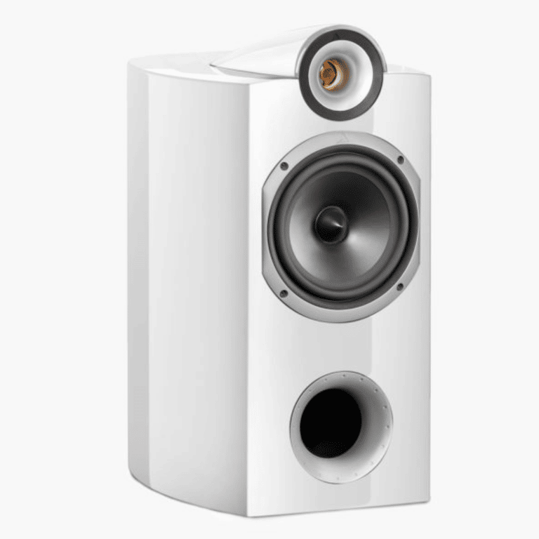 Triangle Signature Theta Bookshelf Speaker Colour High Gloss White