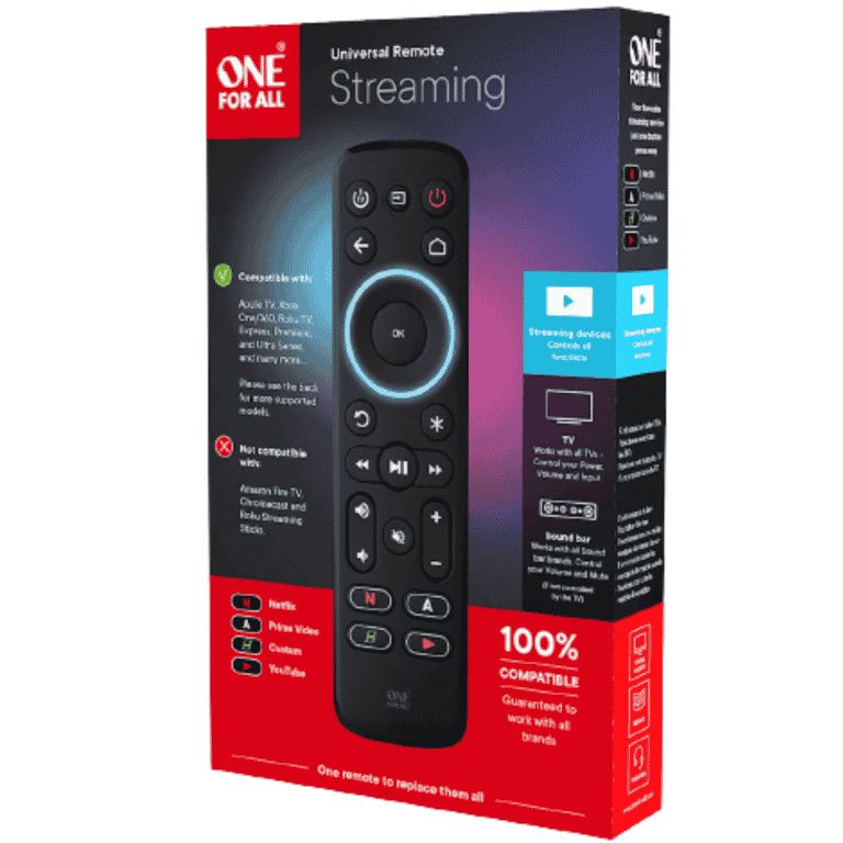 ONE for ALL SMART TV BOX UNIVERSAL REMOTE CONTROL URC 7935