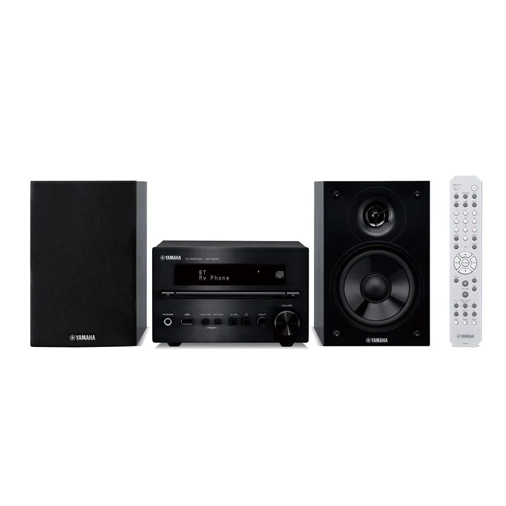 Yamaha MCRB270 Mini HiFi System With Radio and Bluetooth Black (MCR-B270)