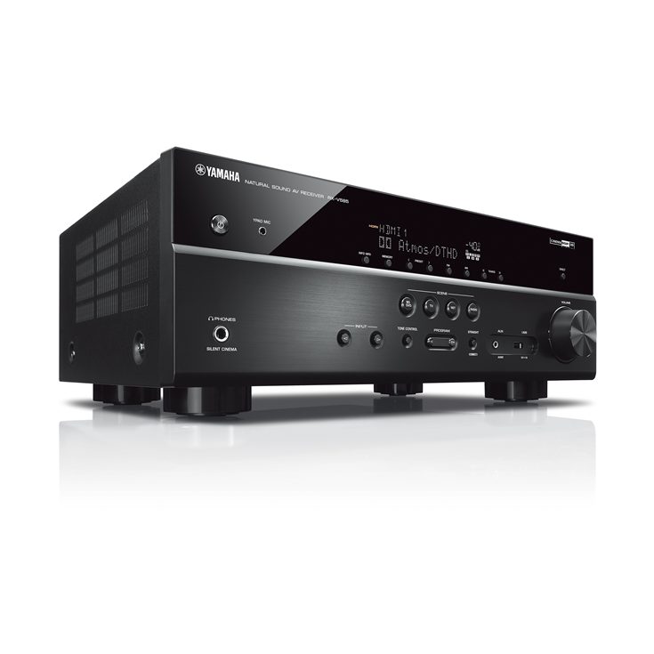 Yamaha RXV585 Récepteur Audio et Vidéo MusicCast 7.2 Canaux Noir (RX-V585)