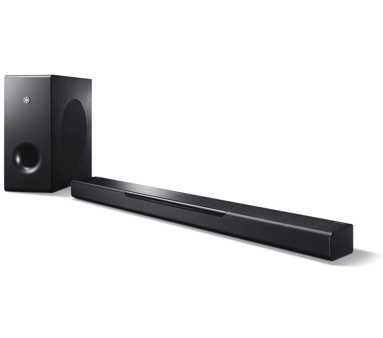 Yamaha MusicCast BAR 400 Sound Bar with Wireless Subwoofer and MusicCast 20 Wireless Speaker Bundle