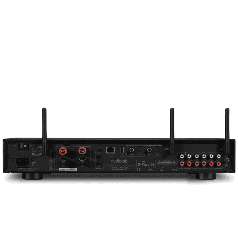 Audiolab 6000A Play Amplificateur Intégré avec Lecteur Réseaux WiFi (Black)