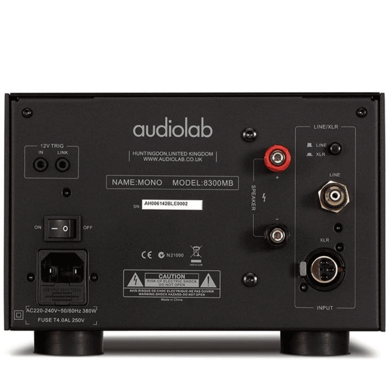 Audiolab 8300MB Mono Block Power Amplifier Black