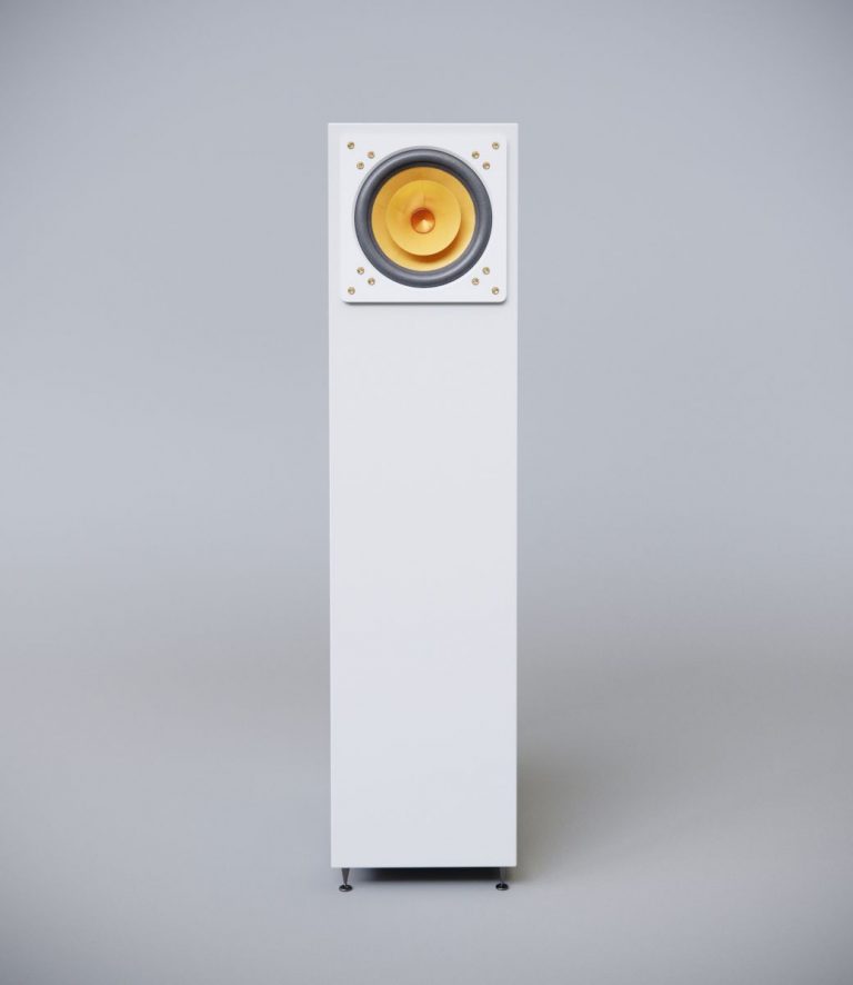 Cube Audio Bliss C loudspeakers White