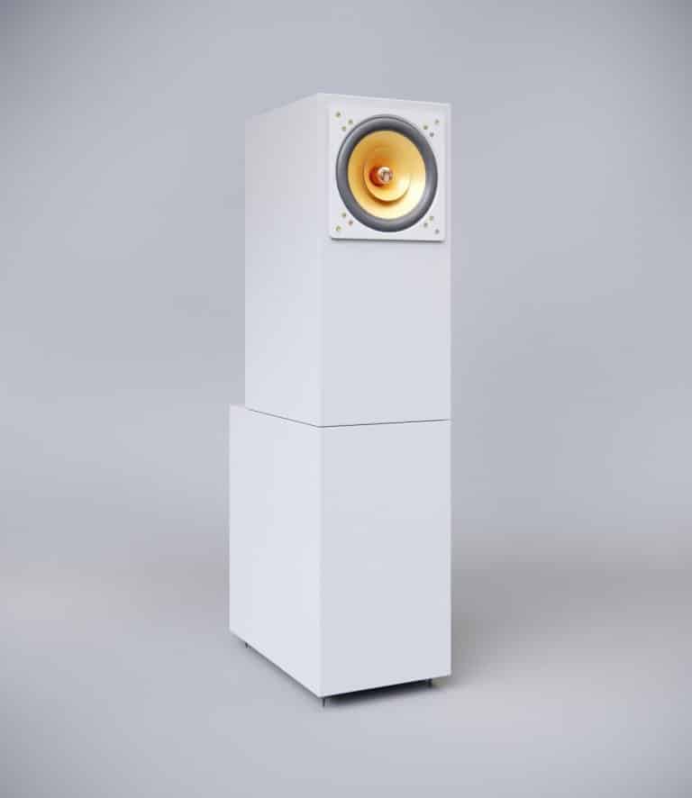 Cube Audio Nenuphar Loudspeakers White