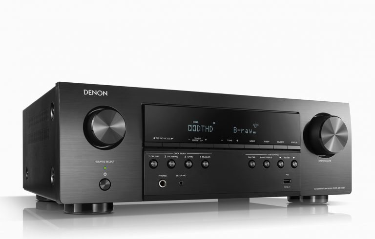 Denon Récepteur Cinéma Maison AV 5.2 Canaux 4K Bluetooth (AVR-S540BT)