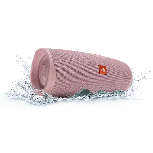 JBL Charge 4 Waterproof Portable Bluetooth Speaker Pink